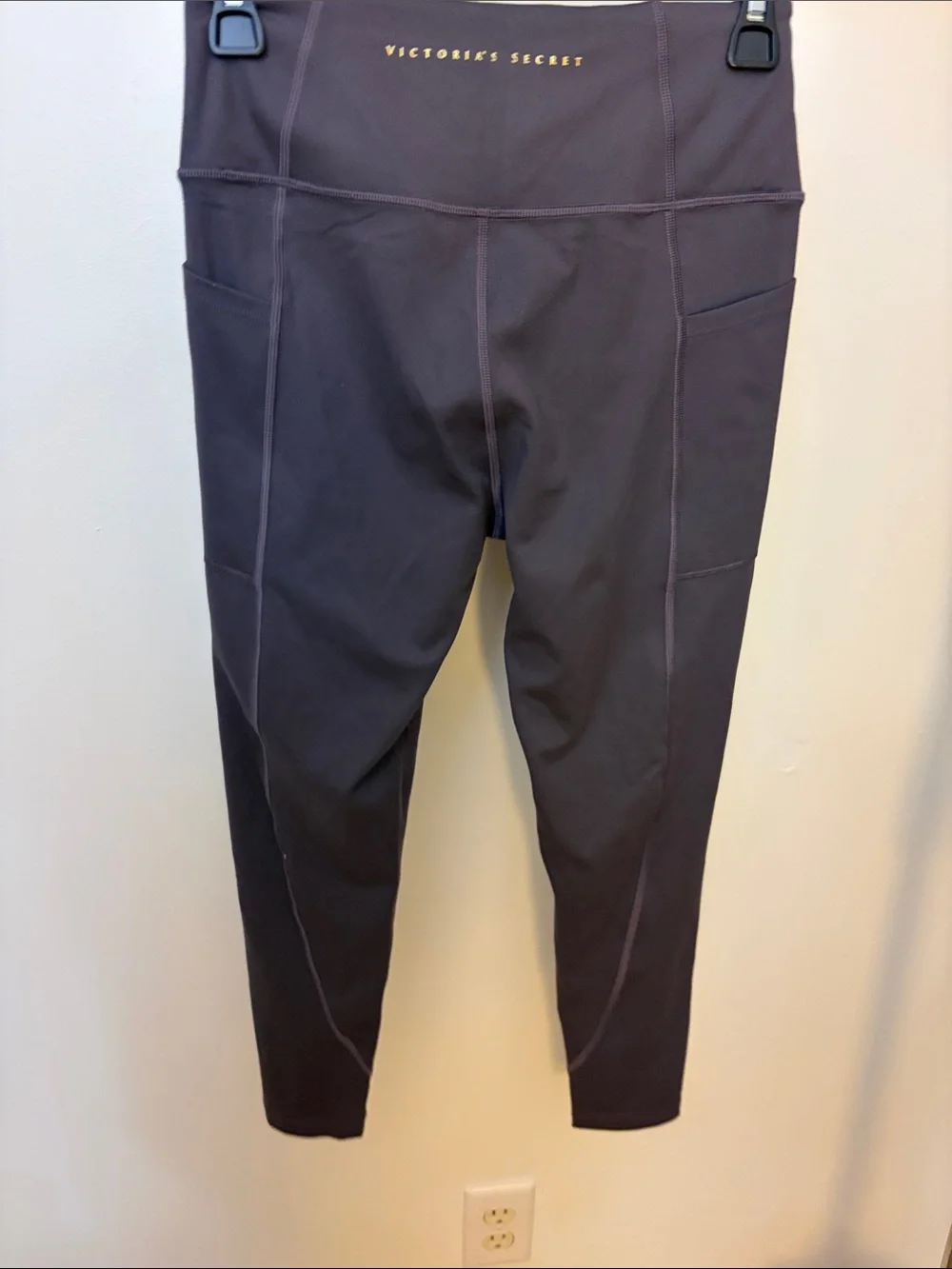Victoria's Secret High-Rise Leggings in Charcoal Gray